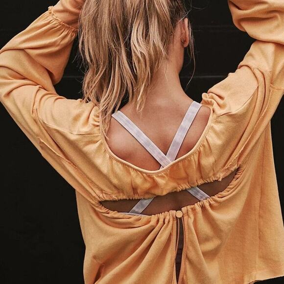 Free People Fp Movement Rundown Tunic Top Open Back Oversized Slouchy XS - Picture 3 of 8